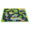 Детский игровой коврик из пенопласта «Городские улицы и дороги» IPLAY