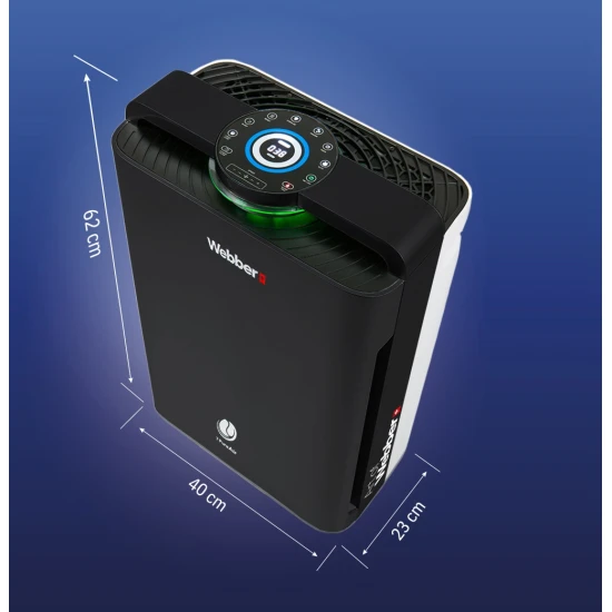 Oro valytuvas WI-FI WEBBER AP9700 Elektronika ir buitiniai prietaisai WEBBER