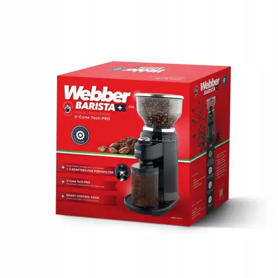 Elektrinis kavos malūnėlis WEBBER CG6, 180 W Elektronika ir buitiniai prietaisai WEBBER