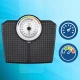 Classic Mechanical Bathroom Scale up to 180 kg Black WEBBER BMI Elektronika ir buitiniai prietaisai ELDOM