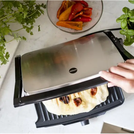 Kontaktinis grilius GK150 FLAAT ELDOM 2000 W Elektronika ir buitiniai prietaisai ELDOM