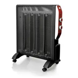 Juodas konvektoriaus šildytuvas Eldom HM1300 2000 W