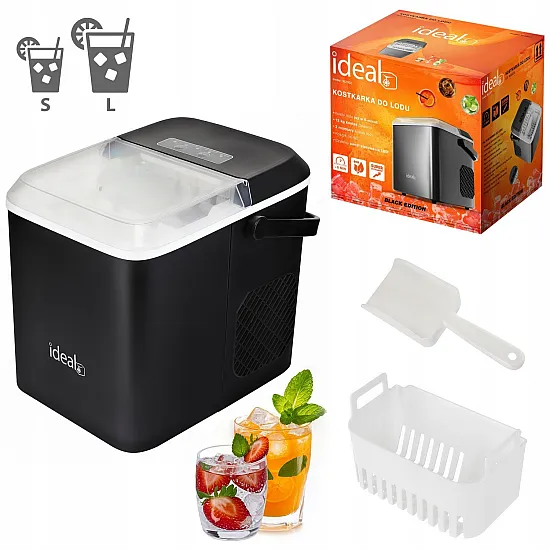 Ledo gaminimo aparatas kubeliams ir smulkintam ledui, 12 kg, IDEAL 100 W Elektronika ir buitiniai prietaisai IDEAL