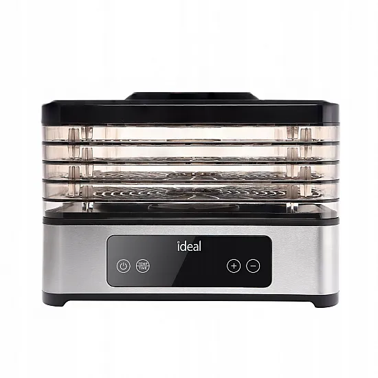 Large Food Dehydrator for Mushrooms Fruits Vegetables IDEAL INOX + Convection 400W + Timer Elektronika ir buitiniai prietaisai IDEAL