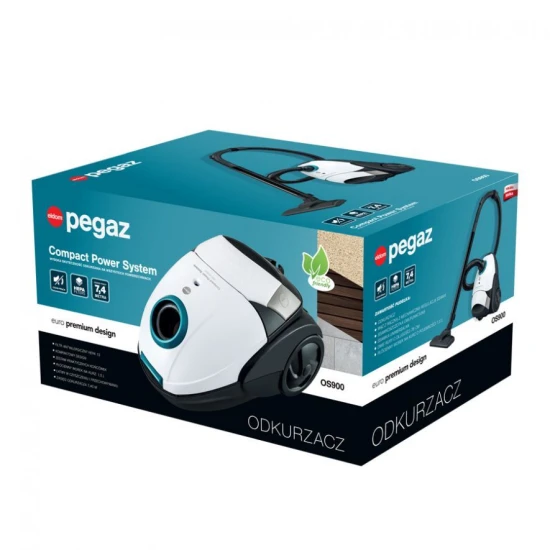 Baltas dulkių siurblysELDOM OS900  700 W Elektronika ir buitiniai prietaisai ELDOM