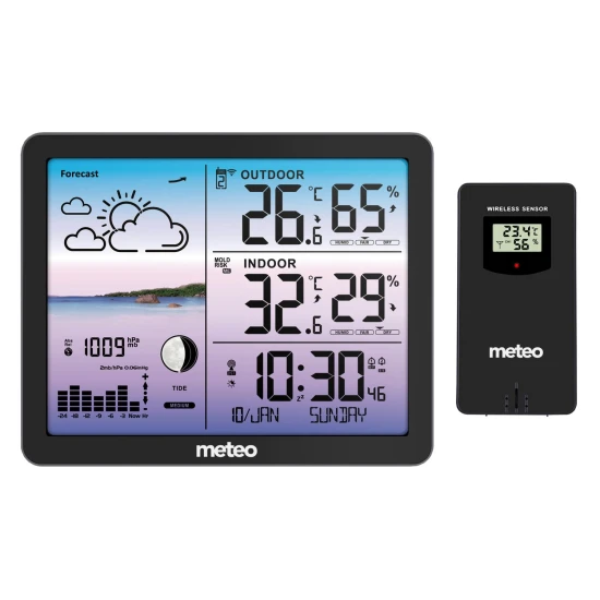 Meteorologinė stotis METEO SP107 Elektronika ir buitiniai prietaisai METEO