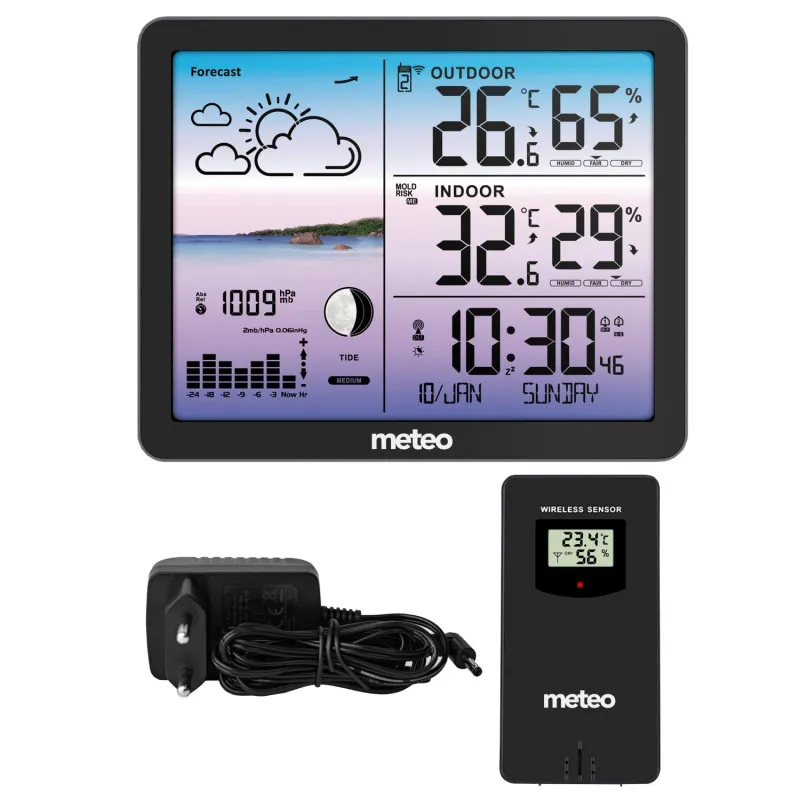 Meteorologinė stotis METEO SP107 Elektronika ir buitiniai prietaisai METEO