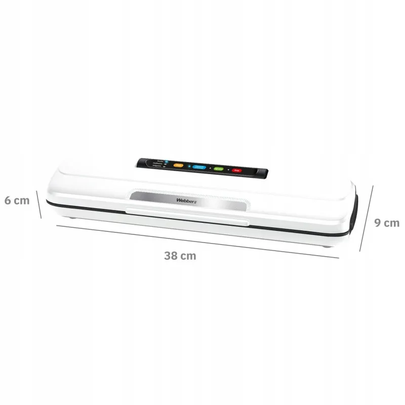 Baltas vakuuminis pakavimo aparatas, 110 W Elektronika ir buitiniai prietaisai WEBBER