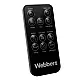 WEBBER WB1820 juodas ventiliatorius su drėkintuvu