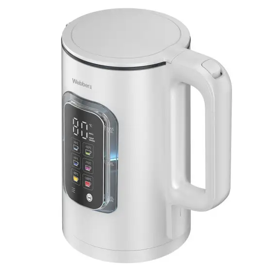 Elektrinis virdulys su temperatūros reguliatoriumi  Webber WK110 ELIYA 1,5L Elektronika ir buitiniai prietaisai WEBBER