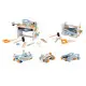 Construction Set 52 Pieces Darbo įrankiai ECOTOYS