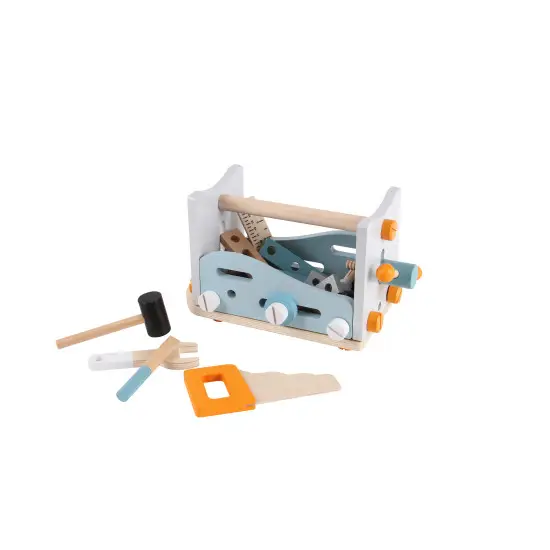 Construction Set 52 Pieces Darbo įrankiai ECOTOYS