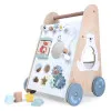 Medinė vaikštynė su stumimo rankena ECOTOYS