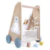Medinė vaikštynė su stumimo rankena ECOTOYS
