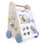 Деревянная ходунки с ручкой для толкания ECOTOYS