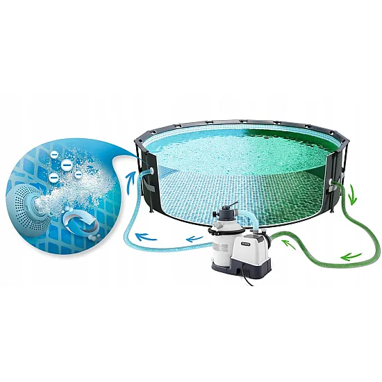 Filltravimo siurblys baseinui, 3500 l/h, INTEX 26642