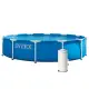 Apvalus sodo baseinas su rėmu 366 x 76 cm ir siurbliu INTEX 28212ND