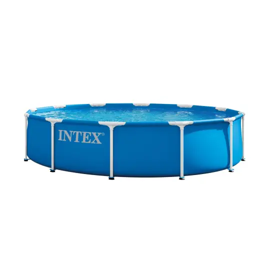 Apvalus sodo baseinas su rėmu 366 x 76 cm ir siurbliu INTEX 28212ND
