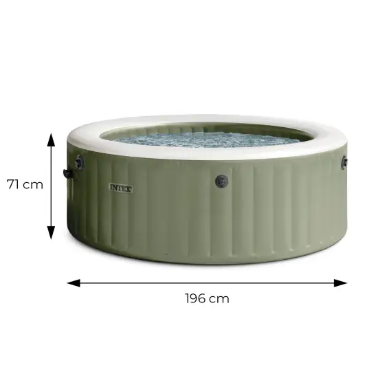 Pripučiamas SPA baseinas su hidromasažu 4 asmenims 196 x 71 cm INTEX 28426NP