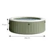 Надувной SPA-бассейн с гидромассажем на 6 человек 216 x 71 см INTEX 28428NP