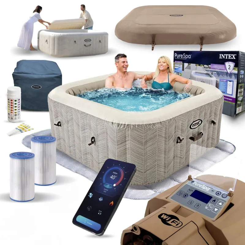 Pripučiamas SPA baseinas su hidromasažu 175 x 71 cm INTEX 28446