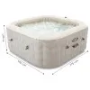 Pripučiamas SPA baseinas su hidromasažu 175 x 71 cm INTEX 28446