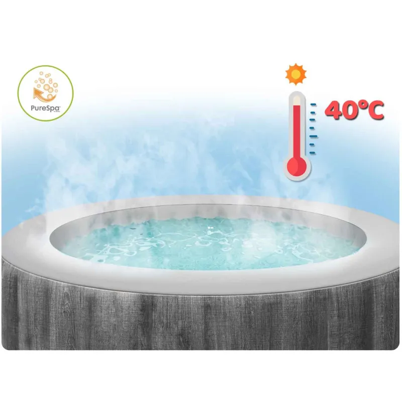 Pripučiamas SPA baseinas su hidromasažu 175 x 71 cm INTEX 28446