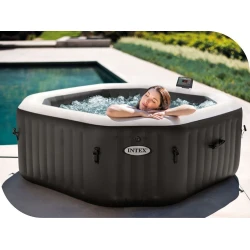 Pripučiama sūkurinė vonia su hidromasažu 4 asmenims 180 x 71 cm INTEX 28458