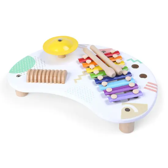 Stalas su muzikos instrumentais: cimbolai +18 m Muzikos instrumentai ECOTOYS