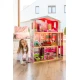 Medinis lėlių namelis Malibu Lėlės ir žaidimų rinkiniai ECOTOYS