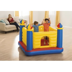 Pripučiamas batutas-pilis vaikams, 174 x 174 x 135 cm