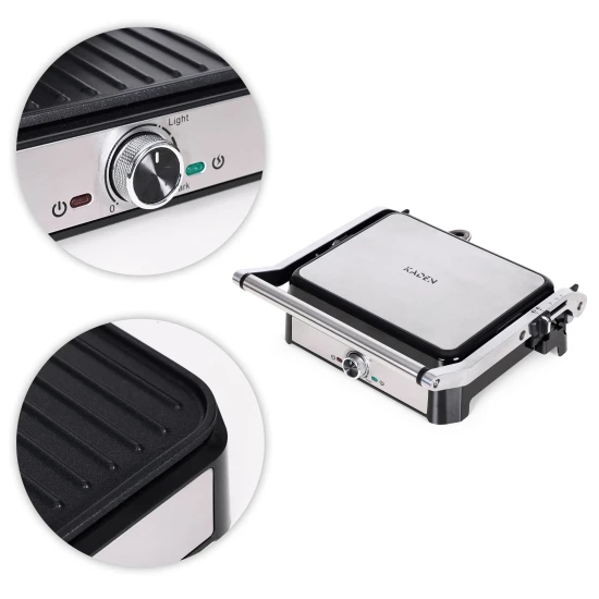 Elektrinis grilis su grotelėmis 2000 W, KADEN Elektronika ir buitiniai prietaisai KADEN