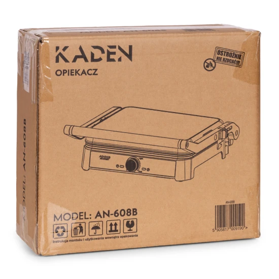 Elektrinis grilis su grotelėmis 2000 W, KADEN Elektronika ir buitiniai prietaisai KADEN