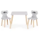 Vaikų baldų komplektas: stalas + 2 kėdės Koala Vaikų baldai ECOTOYS