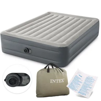 Duży materac dmuchany 203 x 152 cm INTEX 64126
