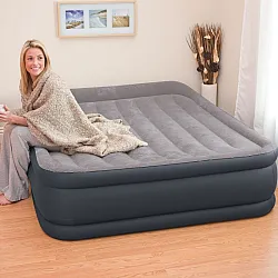 Pripučiamas čiužinys 203 x 152 cm su siurbliu INTEX 64136ND