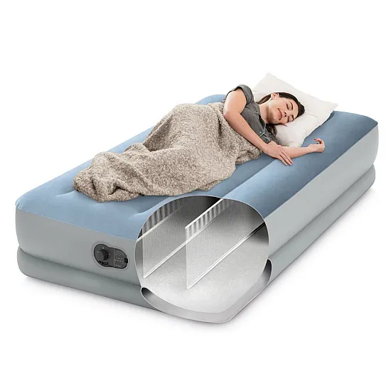 Single-person inflatable mattress, 191x99x36 cm  INTEX 64157