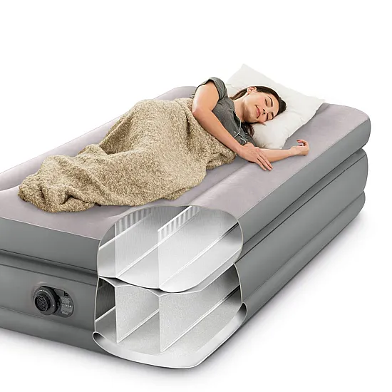 Single-Person Inflatable Mattress, 191x99x51 cm, INTEX 64162