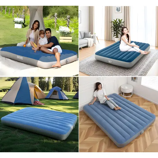 Pripučiamas čiužinys 203x152x25 cm INTEX 64189 Pripučiami čiužiniai INTEX