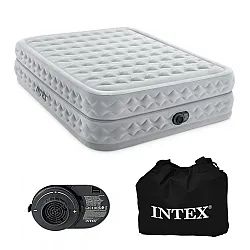 Large Double Inflatable Mattress, 203x152x51 cm, INTEX 64490