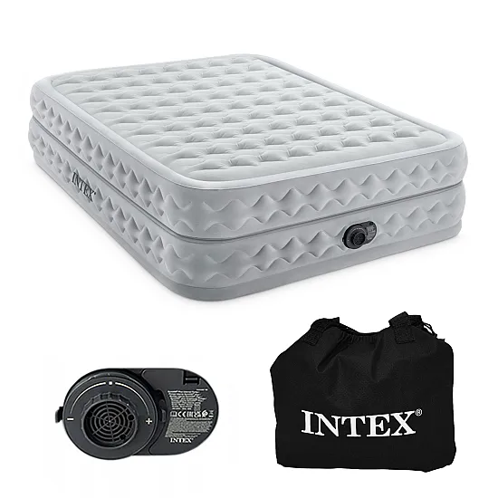 Large Double Inflatable Mattress, 203x152x51 cm, INTEX 64490