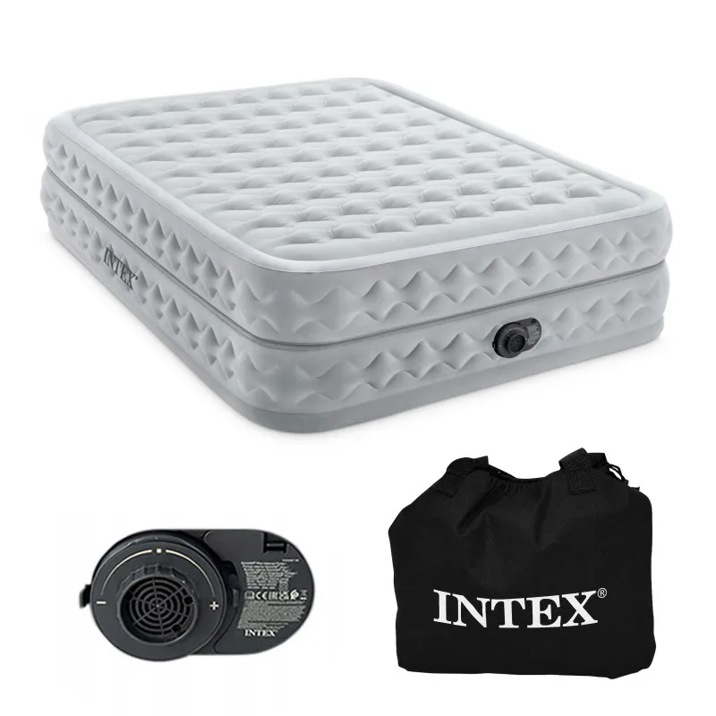 Didelis dvivietis pripučiamas čiužinys 203x152x51 cm INTEX 64490