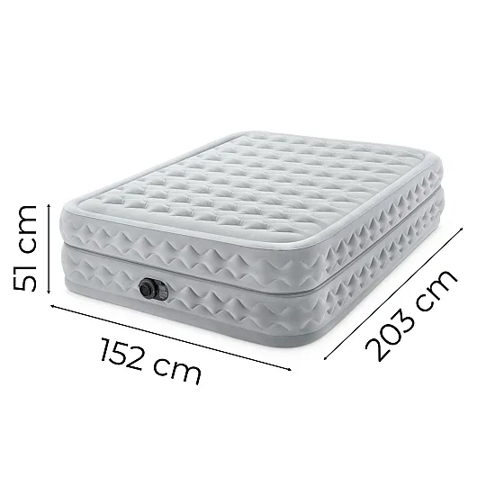 Large Double Inflatable Mattress, 203x152x51 cm, INTEX 64490