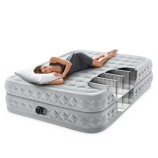 Large Double Inflatable Mattress, 203x152x51 cm, INTEX 64490