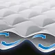 Large Double Inflatable Mattress, 203x152x51 cm, INTEX 64490