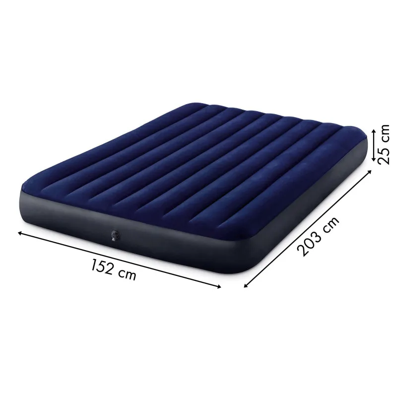Duży materac dmuchany 203 x 152 cm INTEX 64759 Materace powietrzne INTEX
