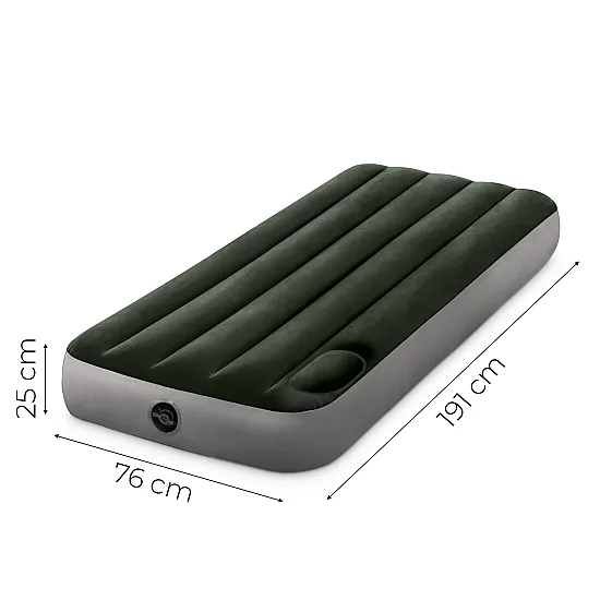 INTEX 64760 vienvietis pripučiamas čiužinys 191 x 76 x 25 cm