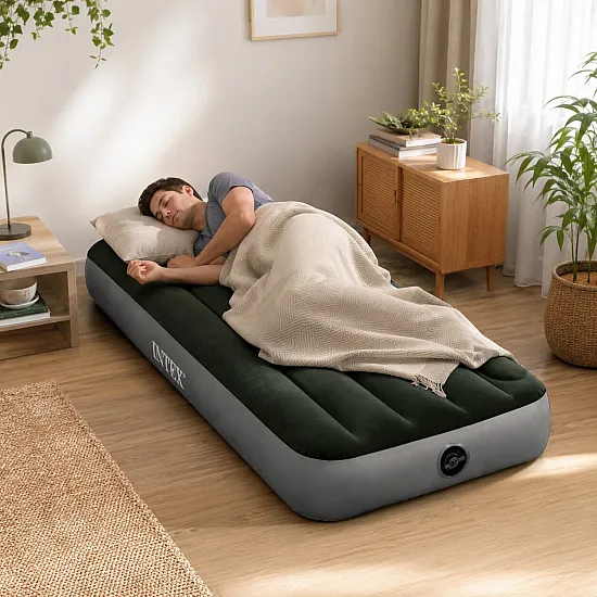 INTEX 64760 vienvietis pripučiamas čiužinys 191 x 76 x 25 cm