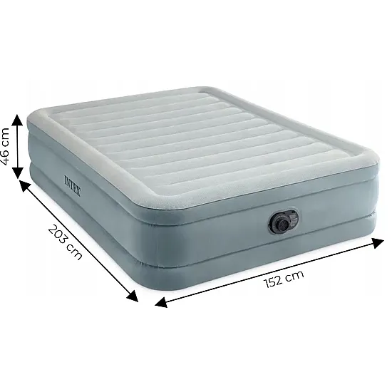 Double Inflatable Mattress 203x152x46 cm  INTEX 64824