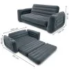 Pripučiama pilka sofa-lova 2-in-1 INTEX 66552NP